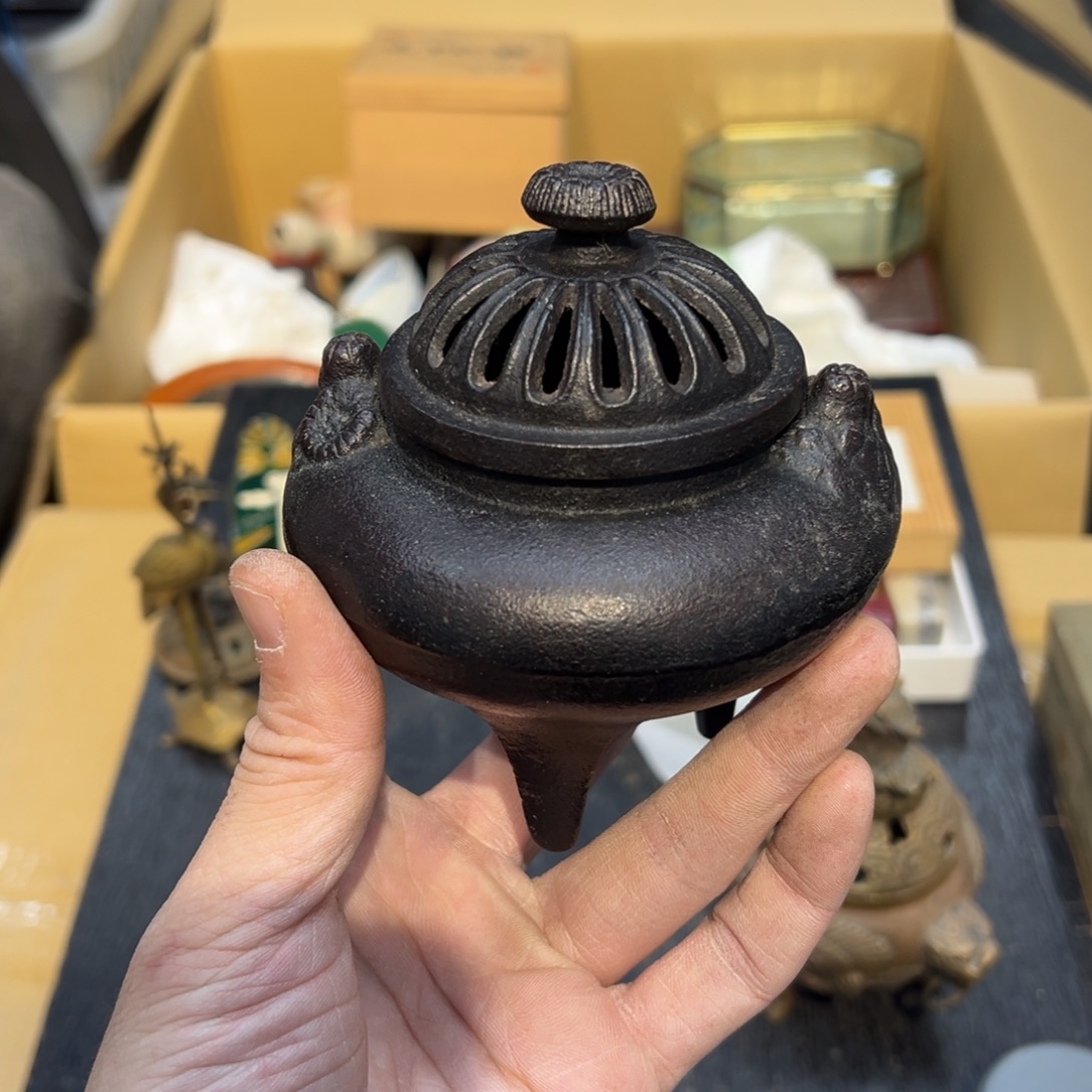 铁中古工艺品摆件