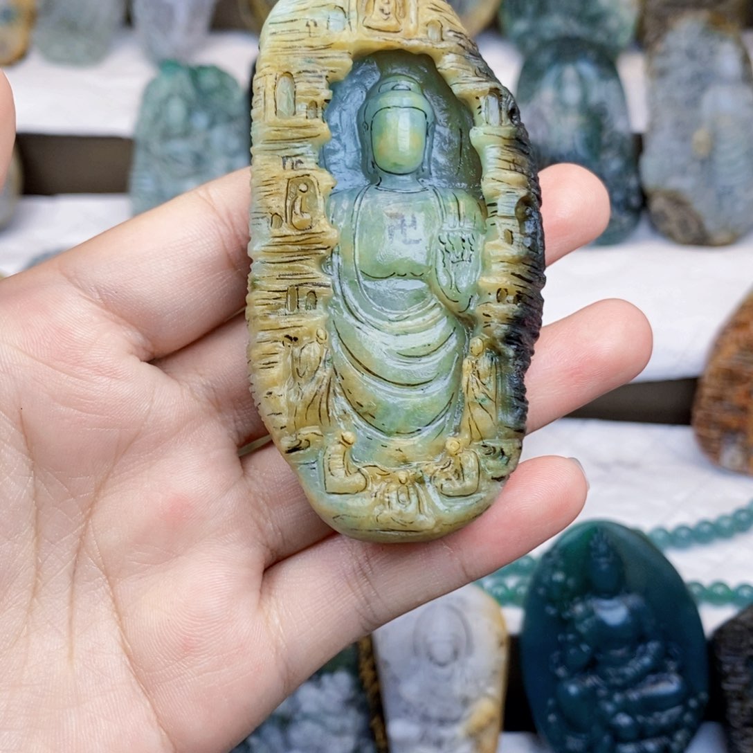 未镶嵌定制翡翠王*防缅甸翡翠定制料