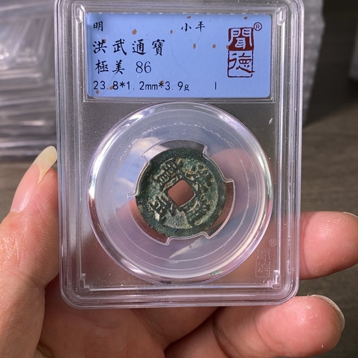 铜A闻博文化洪武通宝