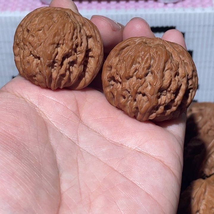 文玩核桃吊坠磨盘