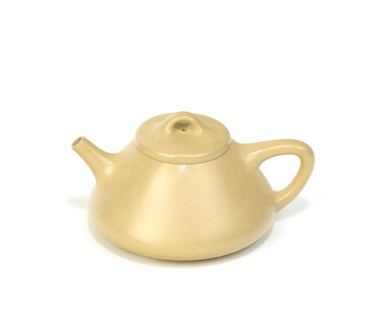 子冶石瓢壶155cc原矿本山绿宜兴手工紫砂壶