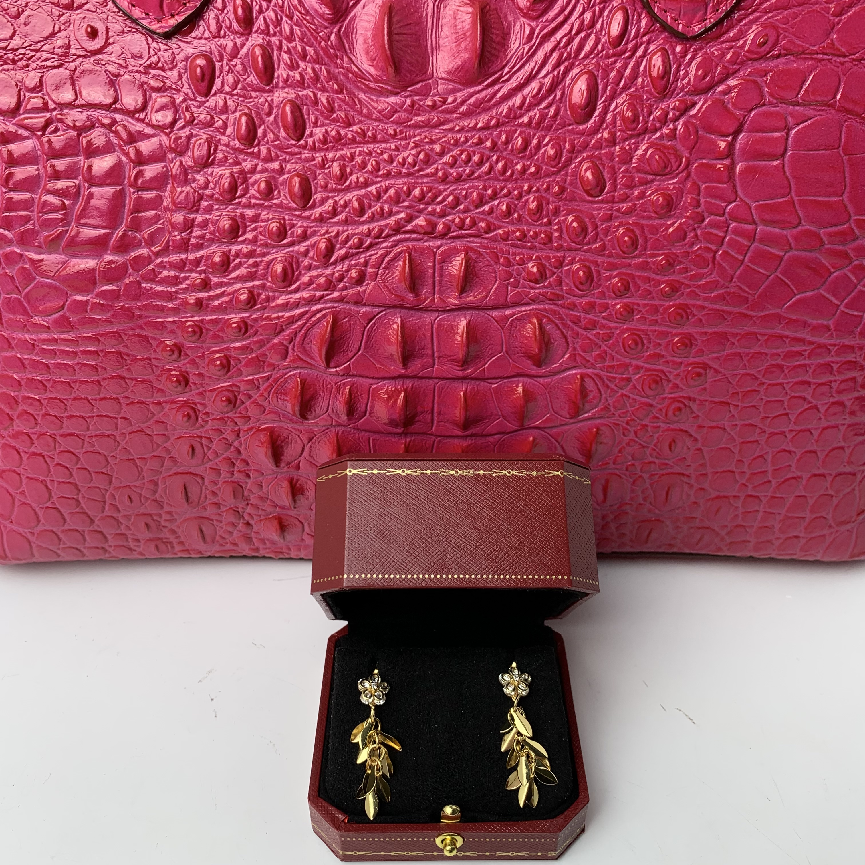 非金属珐琅耳饰 4143【香港联邦】气质优雅女士耳环