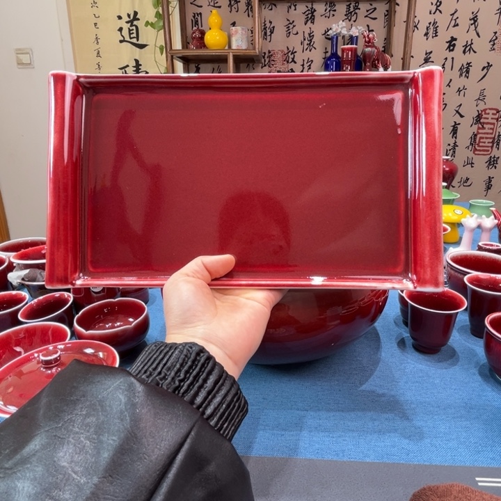 景德镇陶瓷茶盘福利