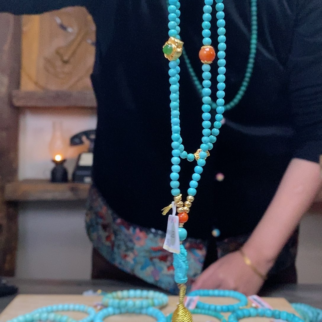 绿松石珠宝奇石未镶嵌