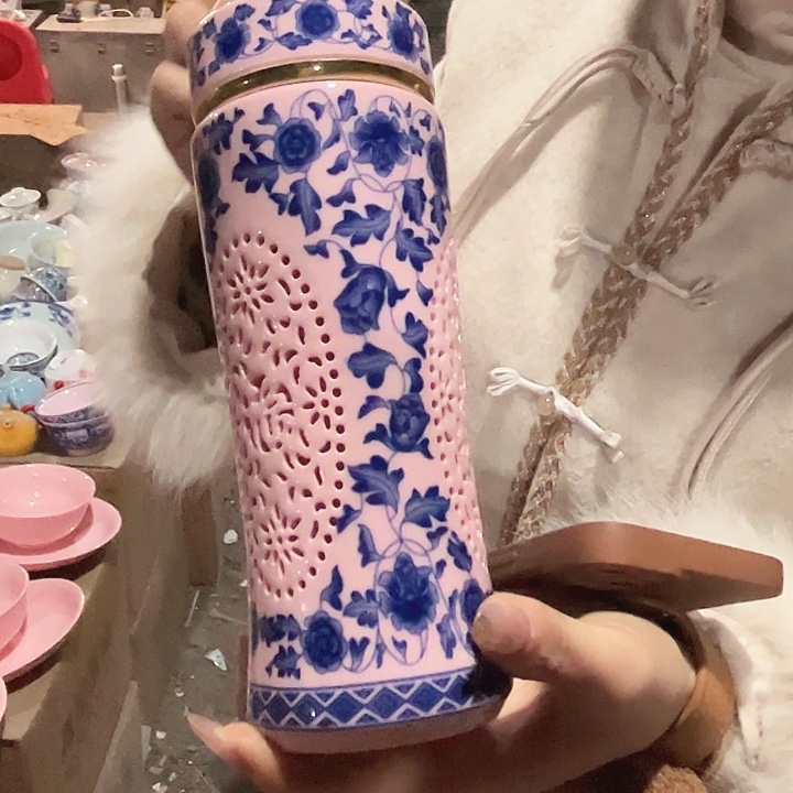 陶其他景德镇高温瓷保温杯