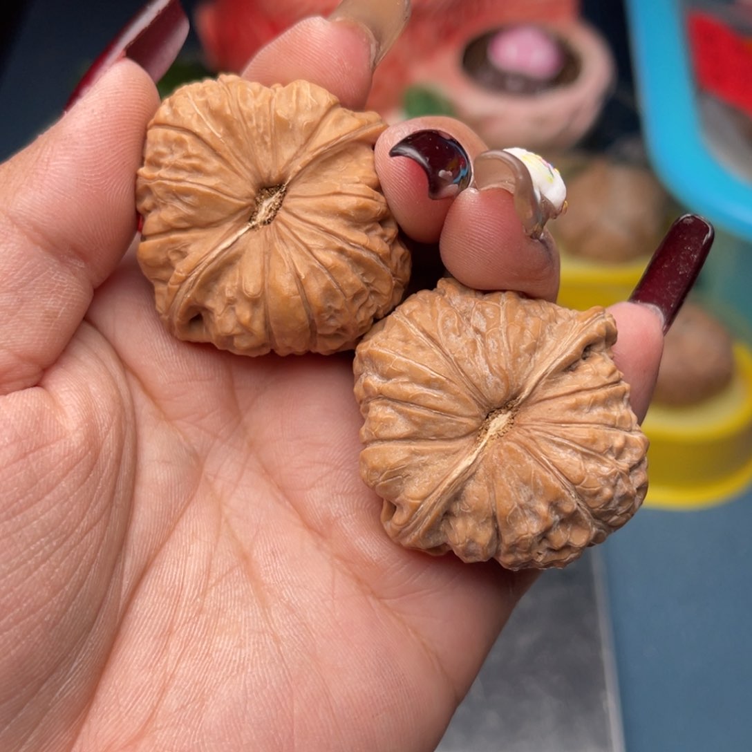 文玩核桃把件南瓜墩41