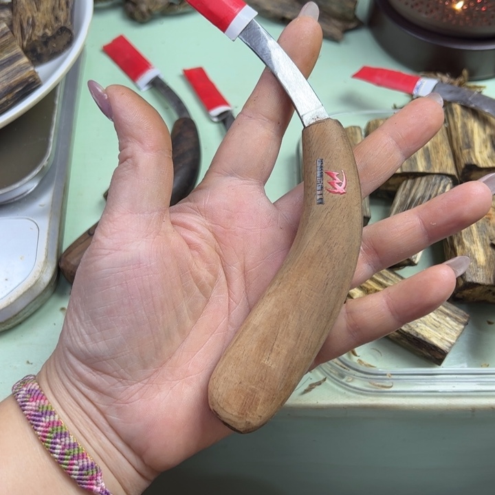 沉香碎屑沉香沉香勾刀中号