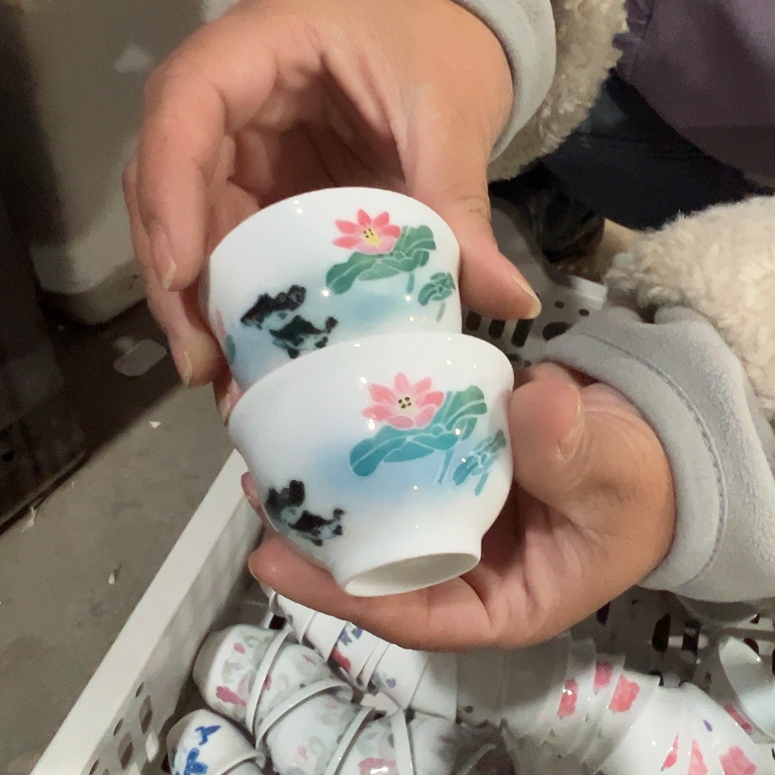 醴陵瓷直播供货基地30毫升