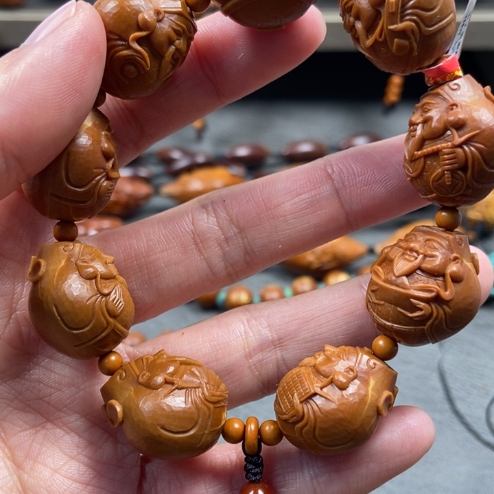 橄榄核手串/手链财源滚滚1.85