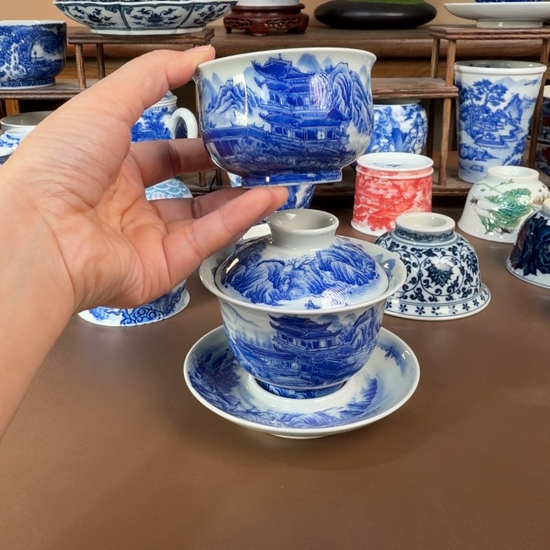 景德镇陶瓷手工手绘