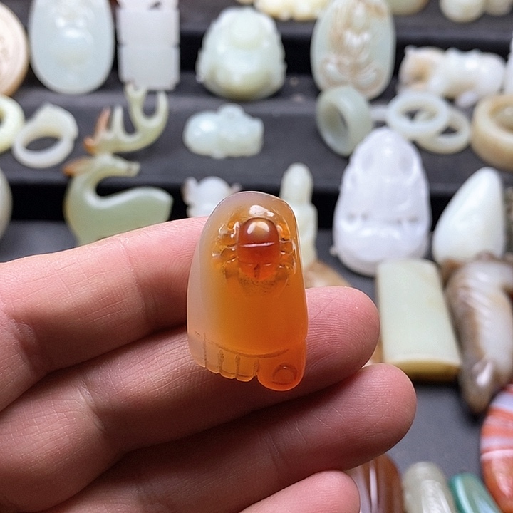 玛瑙/玉髓挂件未镶嵌