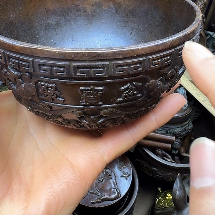 铜工艺品摆件制作 