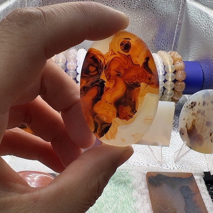 玛瑙/玉髓未镶嵌颈饰