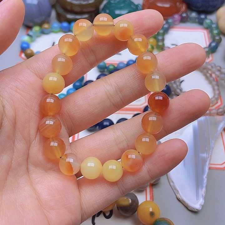 【闪购商品】未镶嵌玛瑙/玉髓珠宝半成品狐*仔