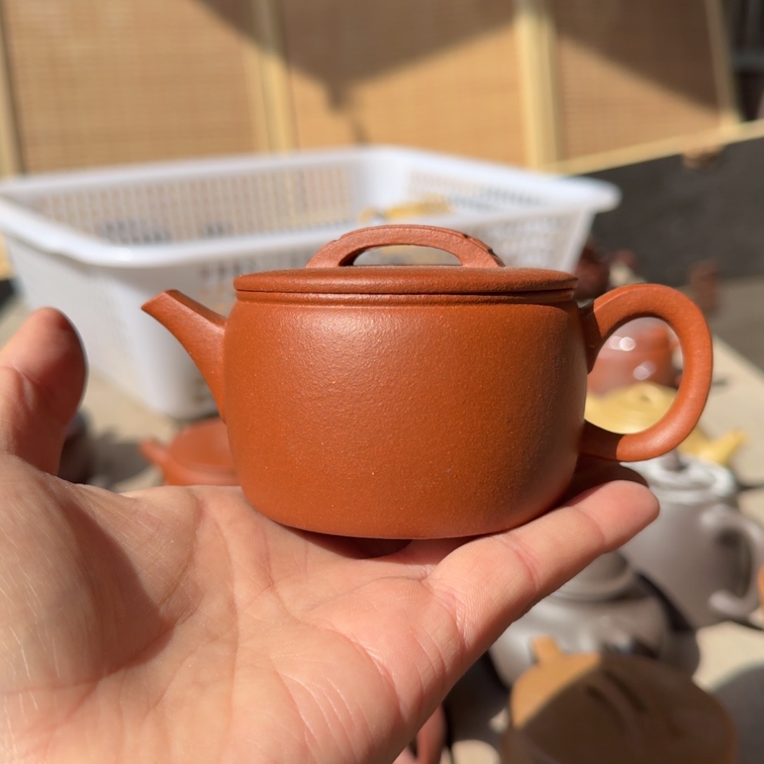 紫砂茶壶我是你的小可爱啊