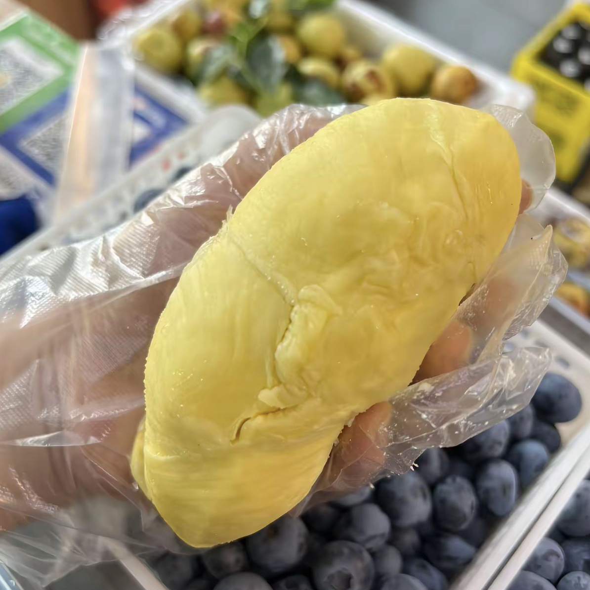 金枕榴莲纯干包新鲜榴莲肉一果一重核小金枕泰国