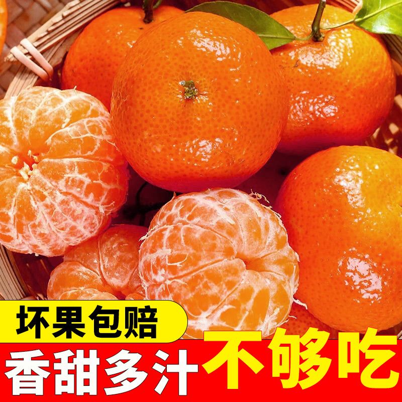 T正宗广西砂糖橘水果皮薄桔子保鲜新鲜果园采摘甜柑橘超实惠
