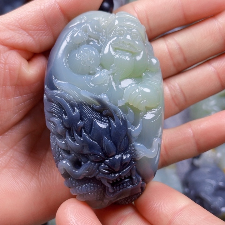 和田玉挂件未镶嵌