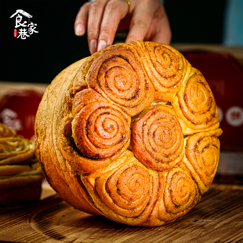 甘肃西北特产手工大烤馍西北特色烤花馍