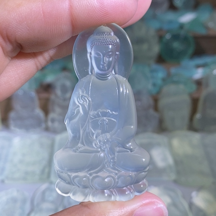 岫玉吊坠未镶嵌吊坠