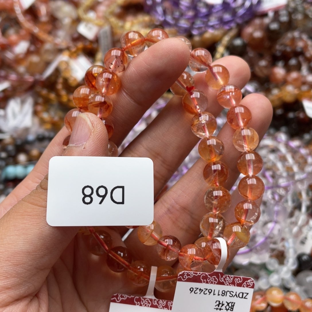 水晶手链未镶嵌多样性发一只