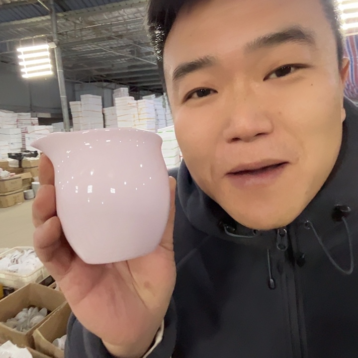 瓷片景德镇陶瓷红嘻嘻公道