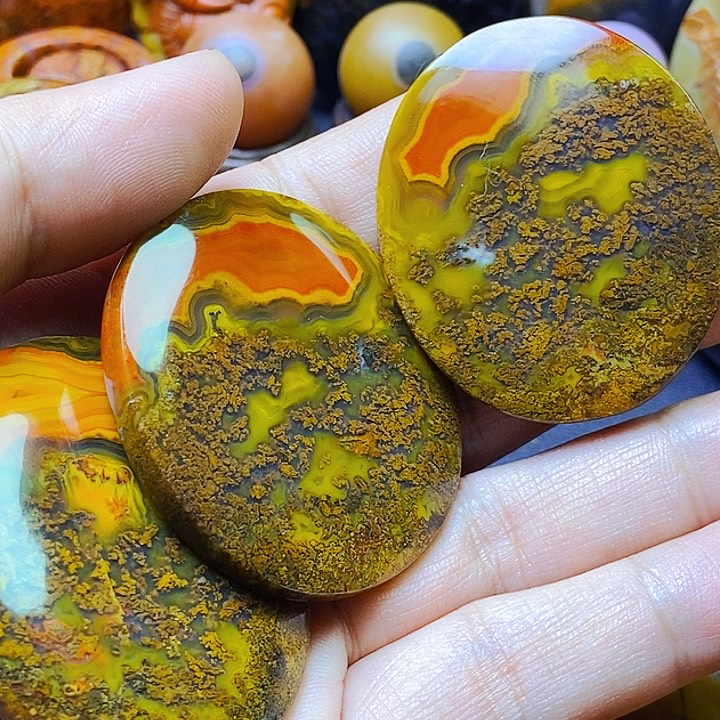 玛瑙/玉髓颈饰未镶嵌寻*