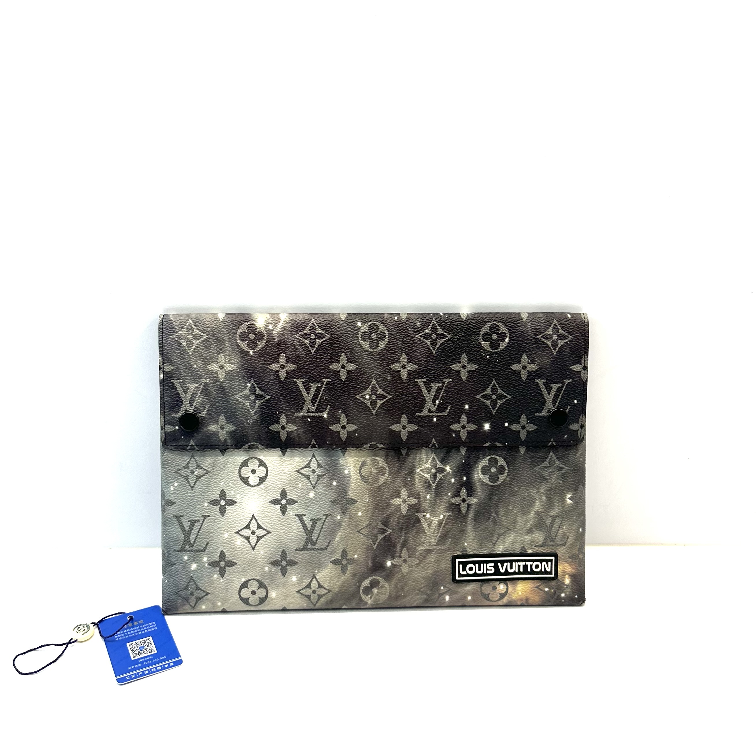 95新 LouisVuitton/路易威登 98新星空系列三合一手拿包 缺两子包