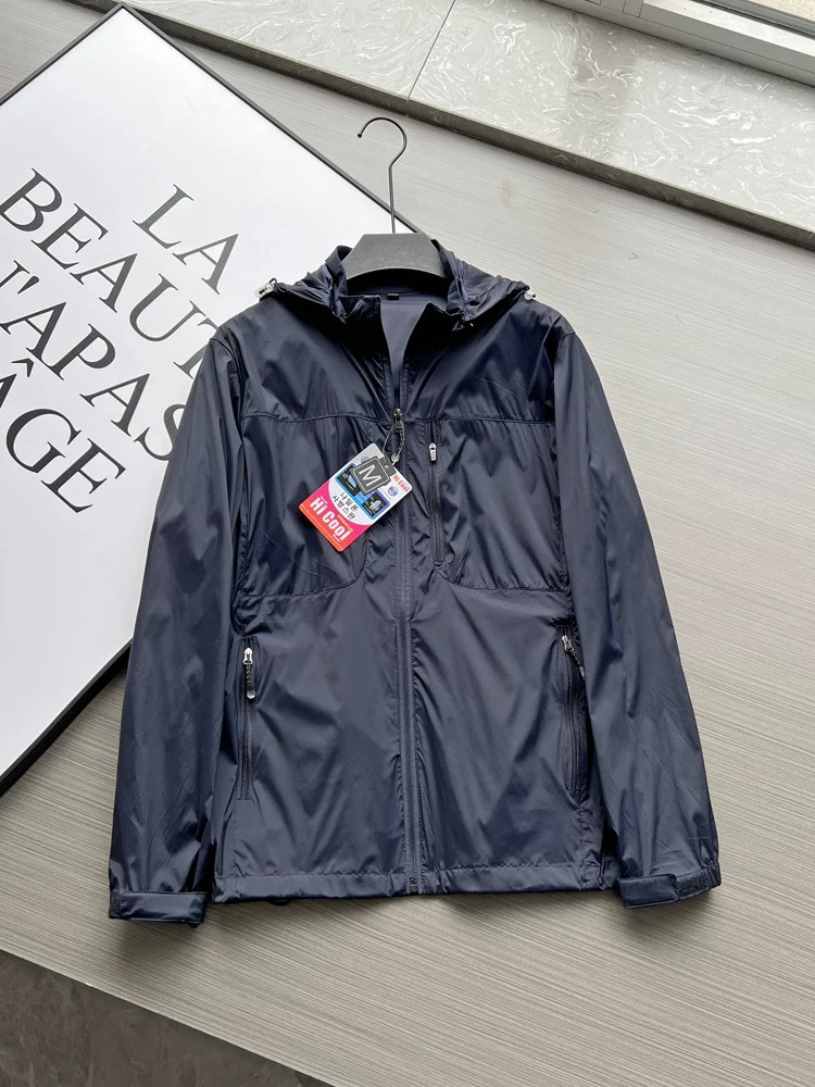 外贸原单皮肤衣 出口韩国尾单尾货男大码户外防晒服 速干运动外套