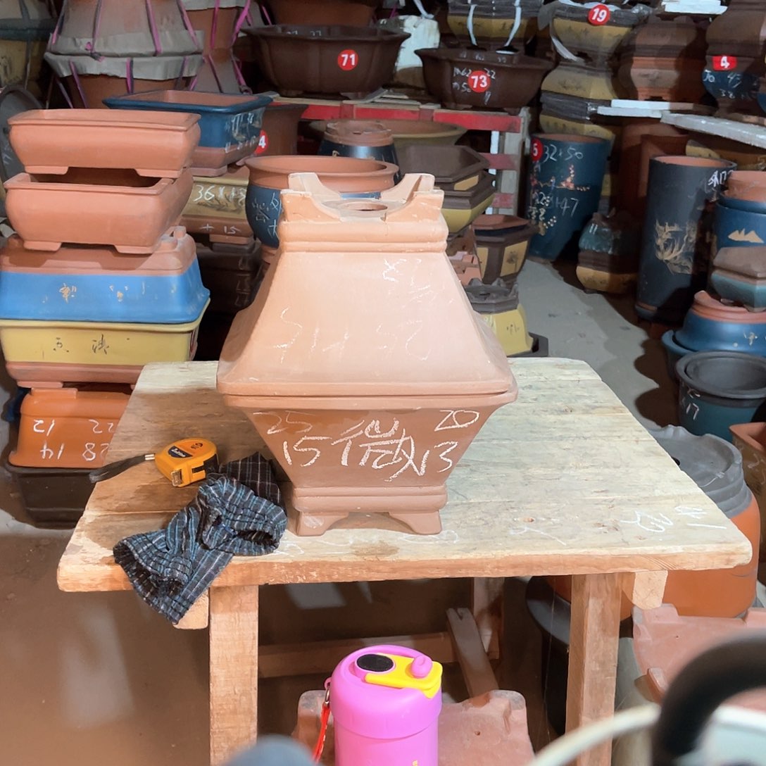 紫砂花盆斗四方盆两盆