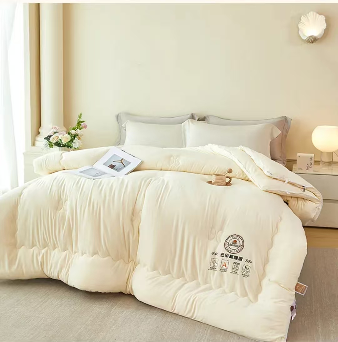 【被子】大豆纤维被亲肤保暖春夏秋冬加厚被子可水洗柔软