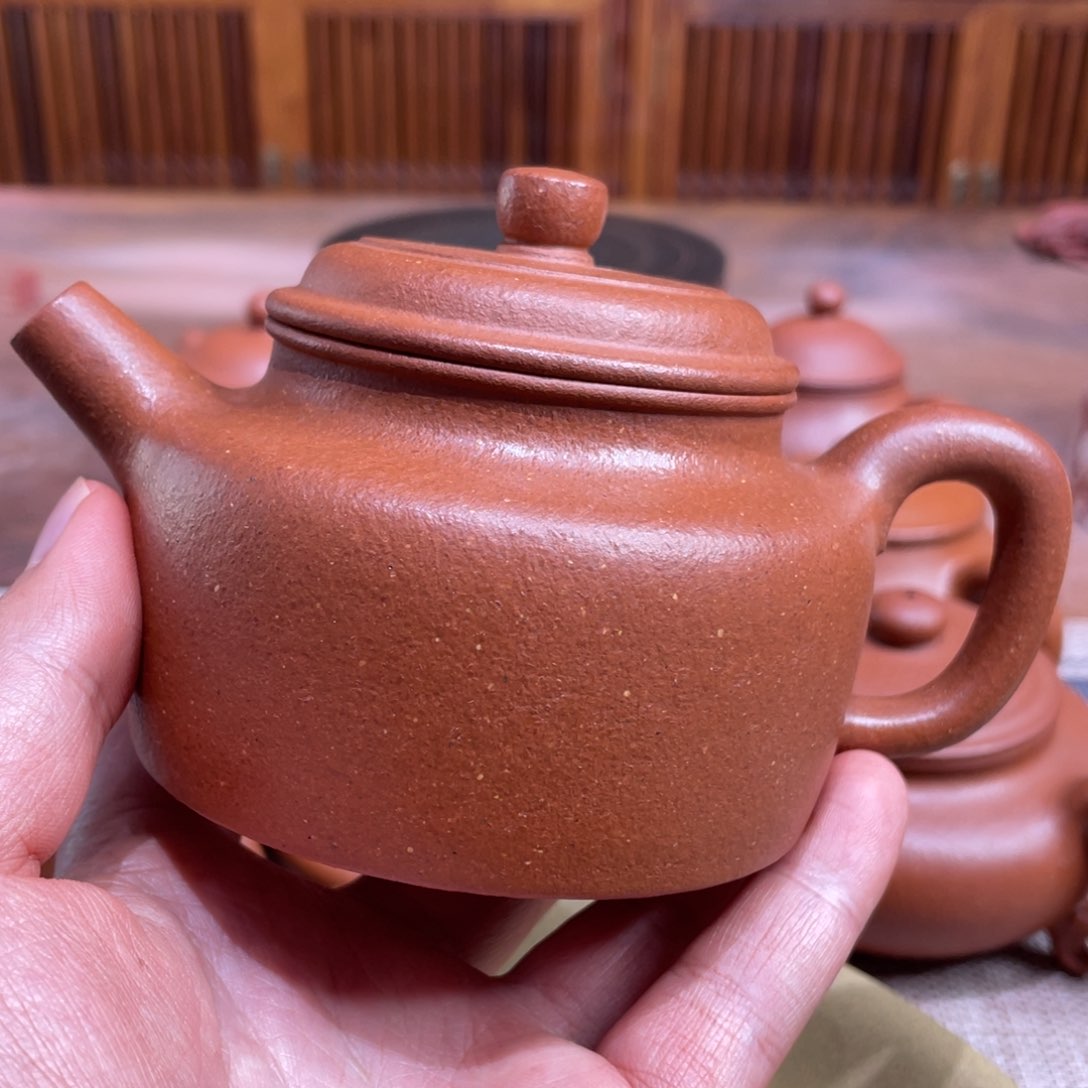 紫砂茶壶天**鸿宜兴紫砂原矿紫砂壶