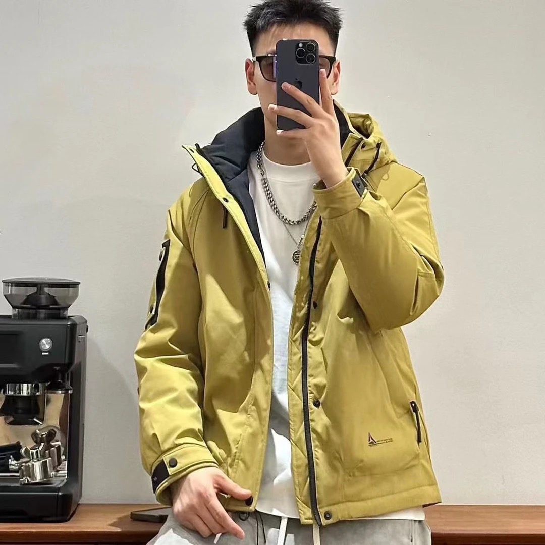 冬季新款男士外套保暖90实体店高品质