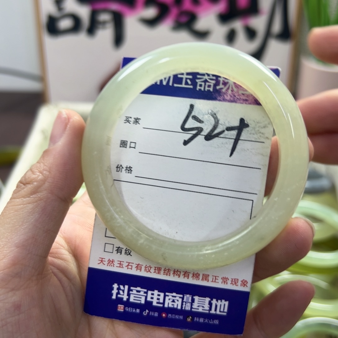 蛇纹石玉手镯未镶嵌394