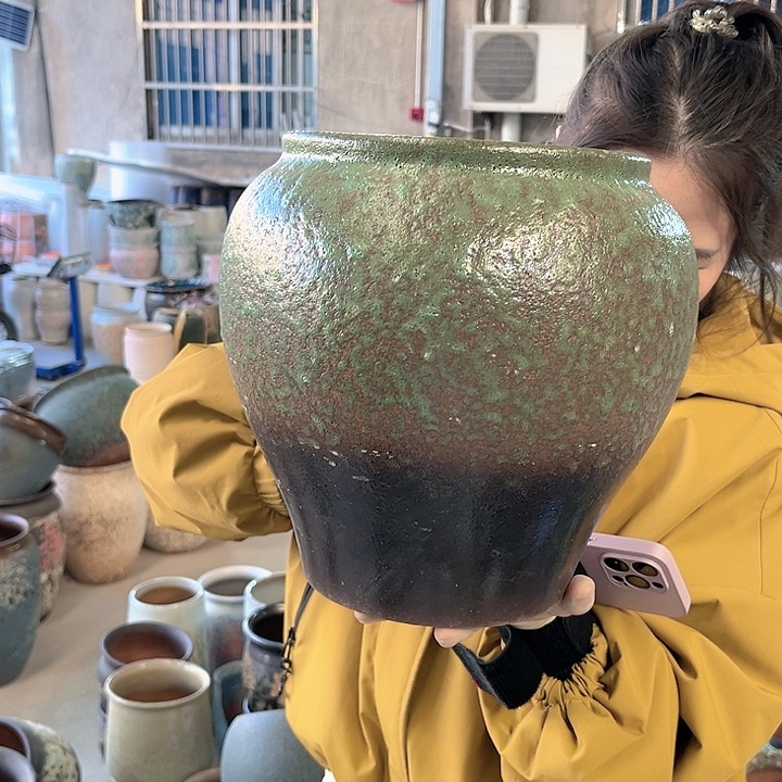 正品口20高26花盆……