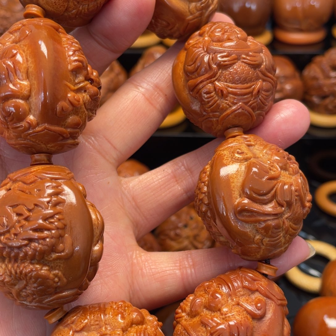 橄榄核手串/手链龙财一条