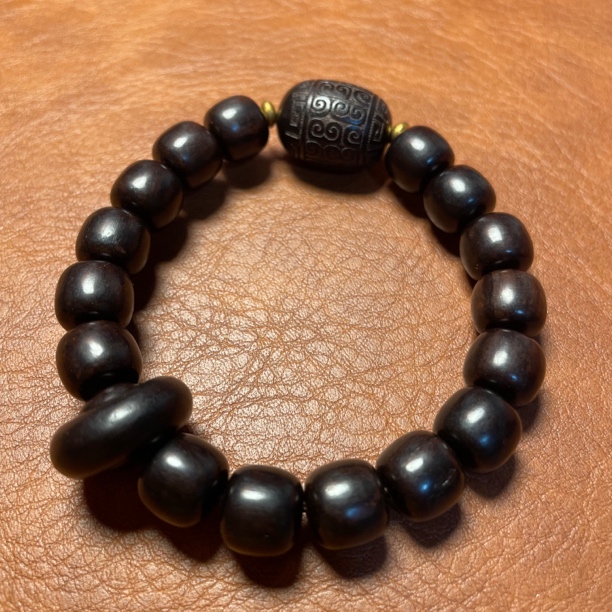 s008高端文玩原创木质吊坠无礼盒