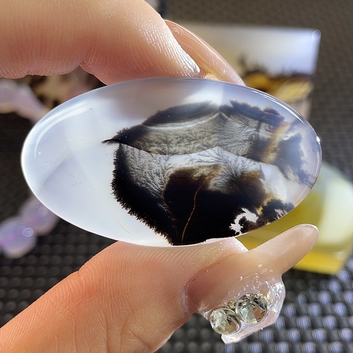 玛瑙/玉髓未镶嵌颈饰