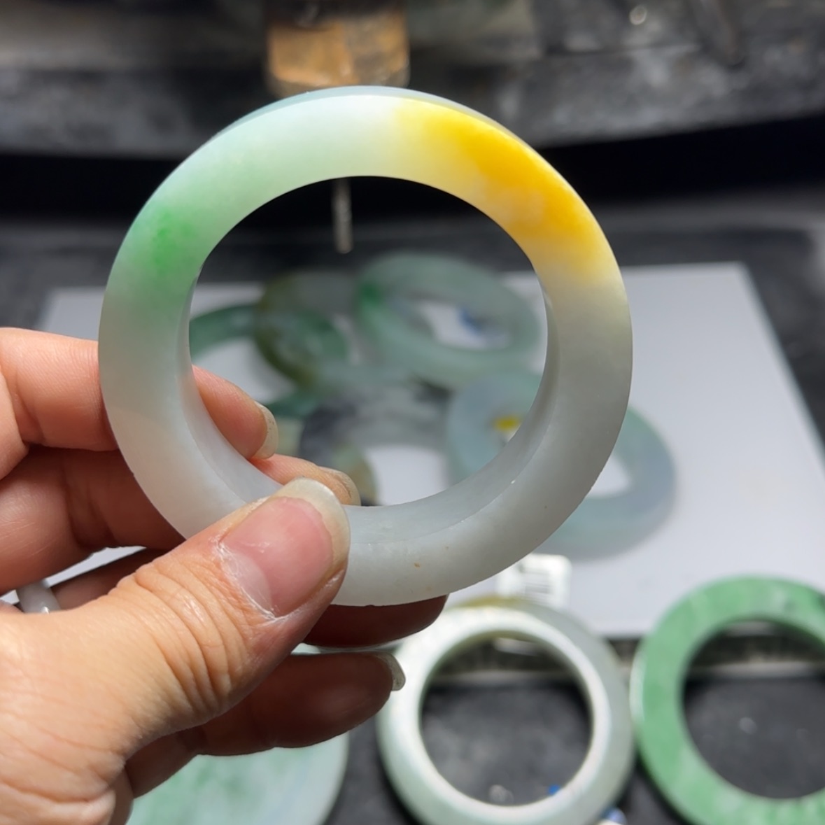 【闪购商品】定制翡翠翡翠未镶嵌尘**定翡翠