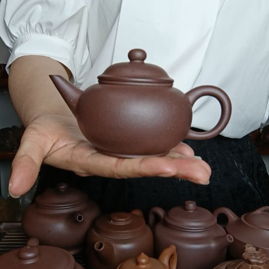 茶壶紫砂@***人原矿底曹青