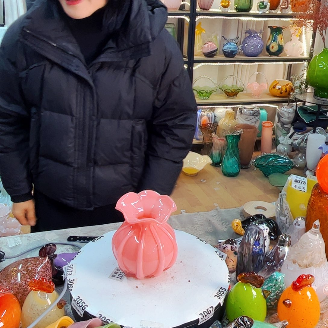 福袋家悦美居琉璃摆件不完美