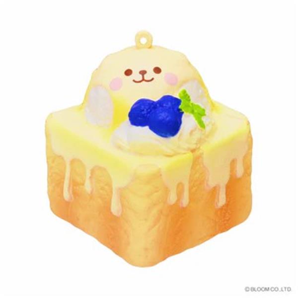 【现货】iBloom 香气软捏玩具系列 吉祥物公仔 小白熊蜂蜜吐司 黄