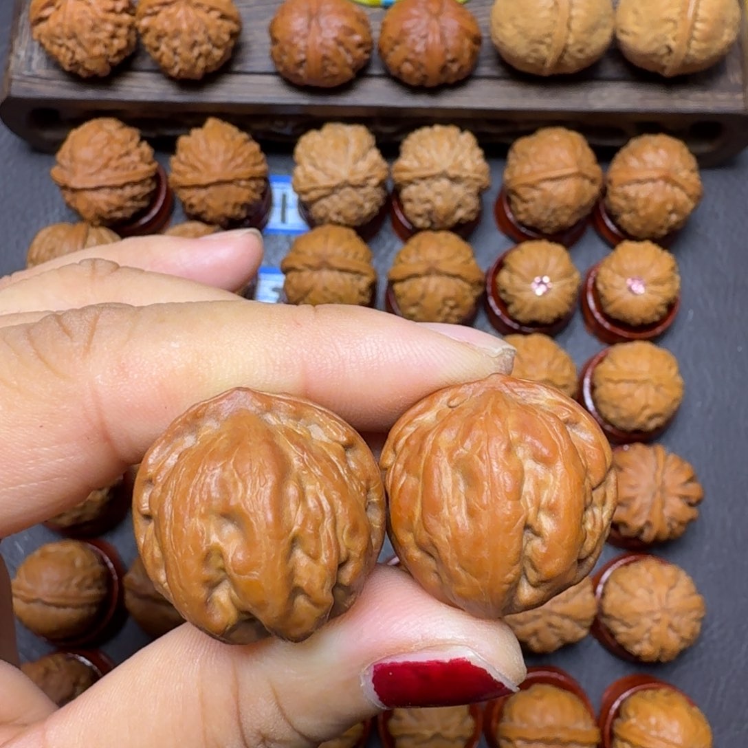 把件文玩核桃26尺矮桩焖尖霸王龙017