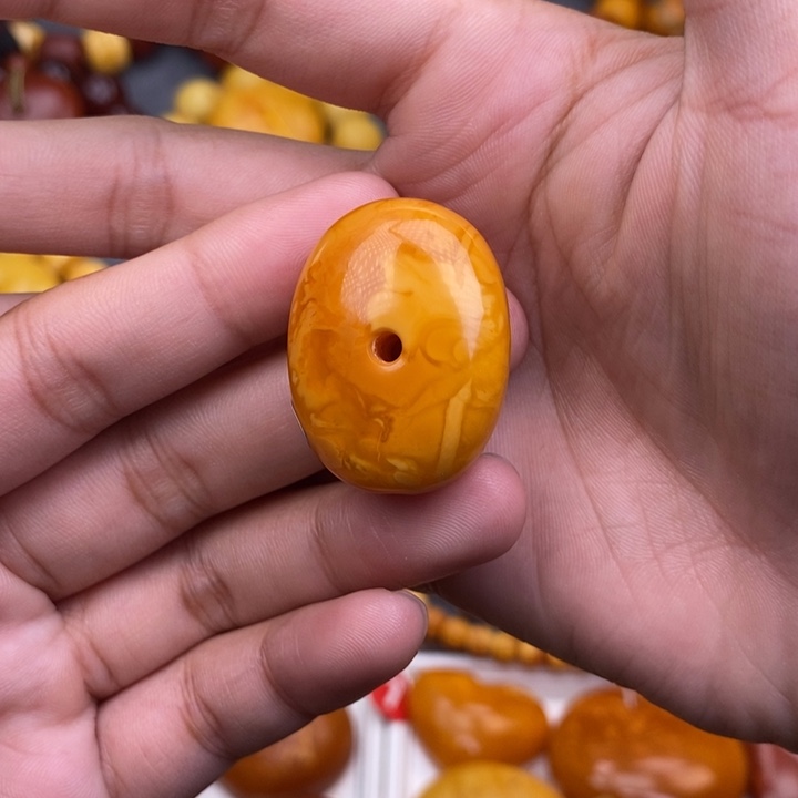 琥珀未镶嵌裸石蜜蜡L