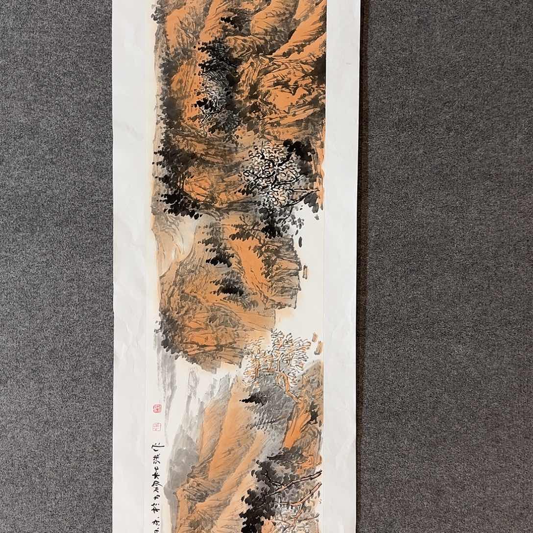 国画杜浩老师手绘作品
