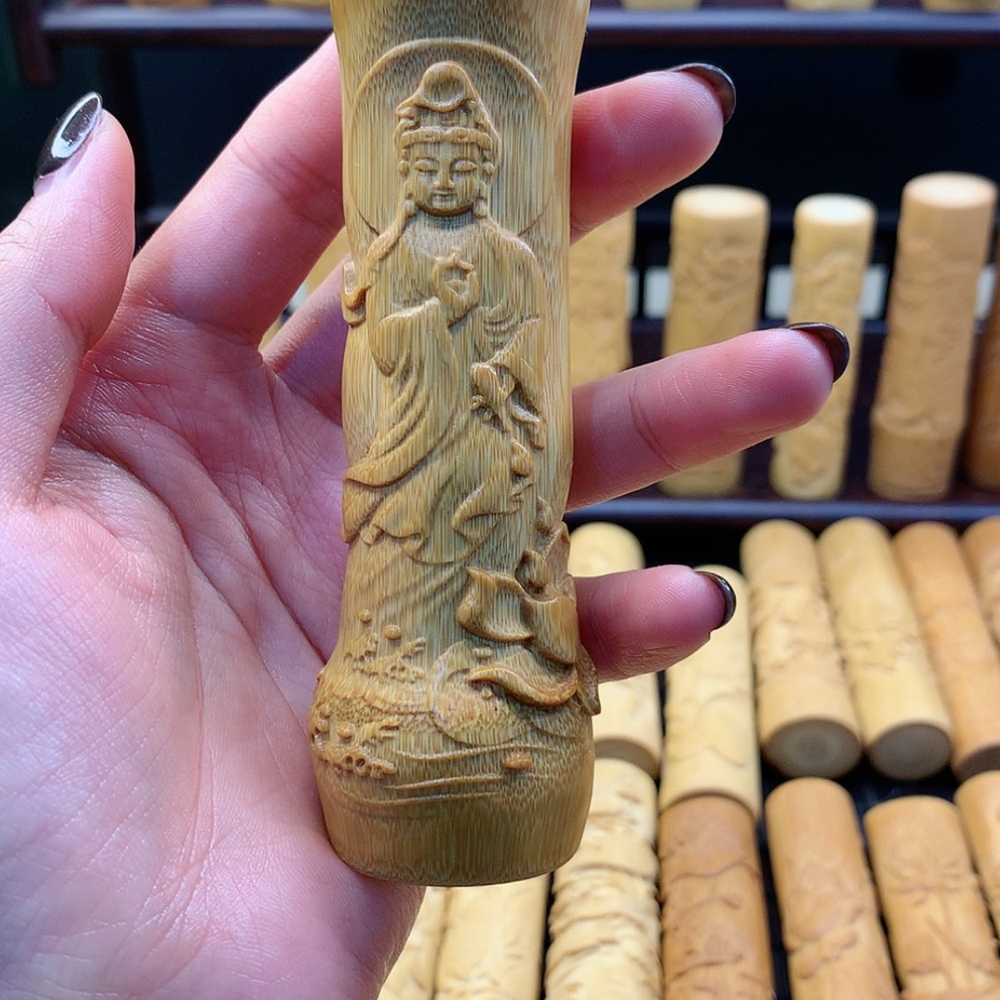 【闪购商品】竹小*头实心竹哈哈哈哈哈哈