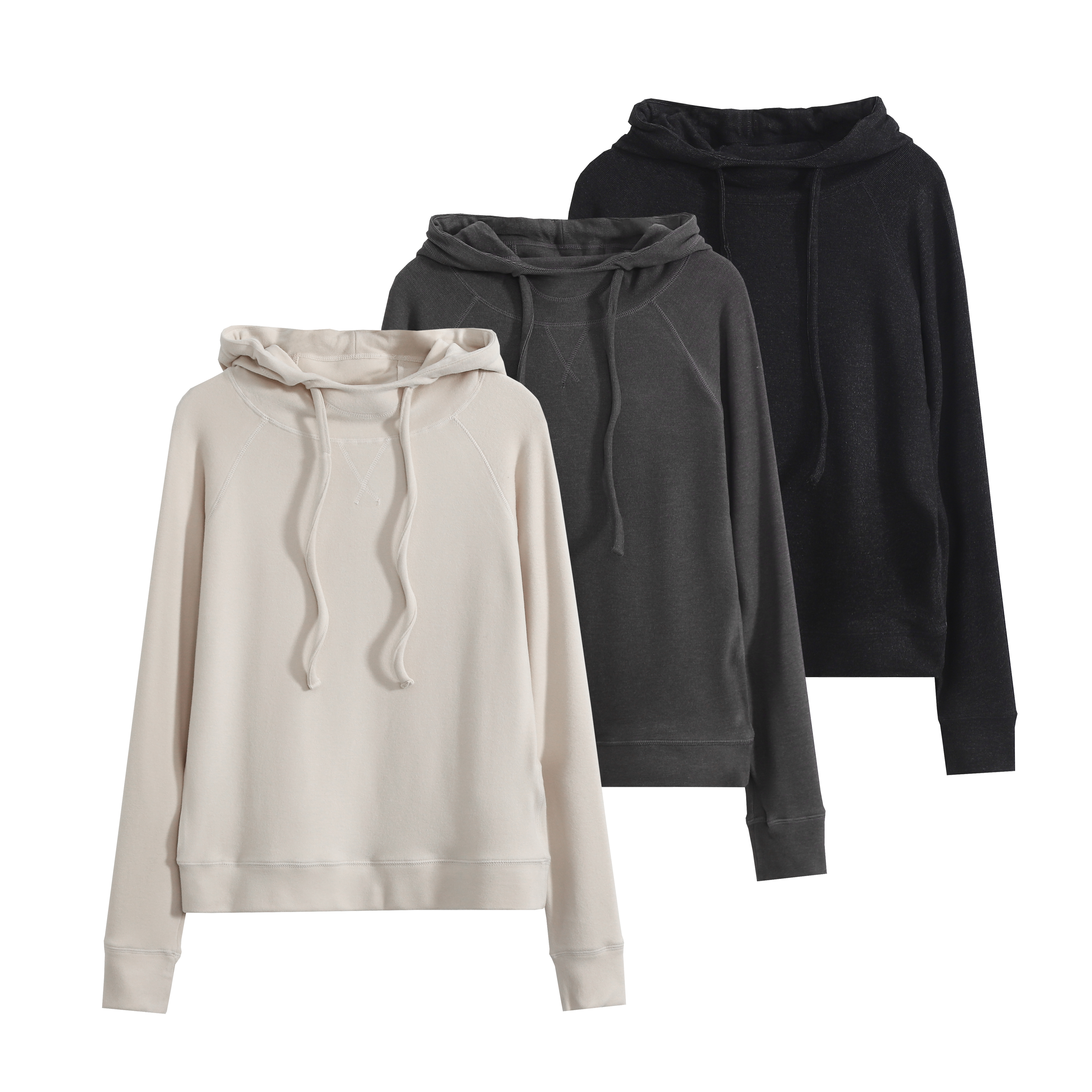 超软糯打底连帽卫衣柔软亲肤