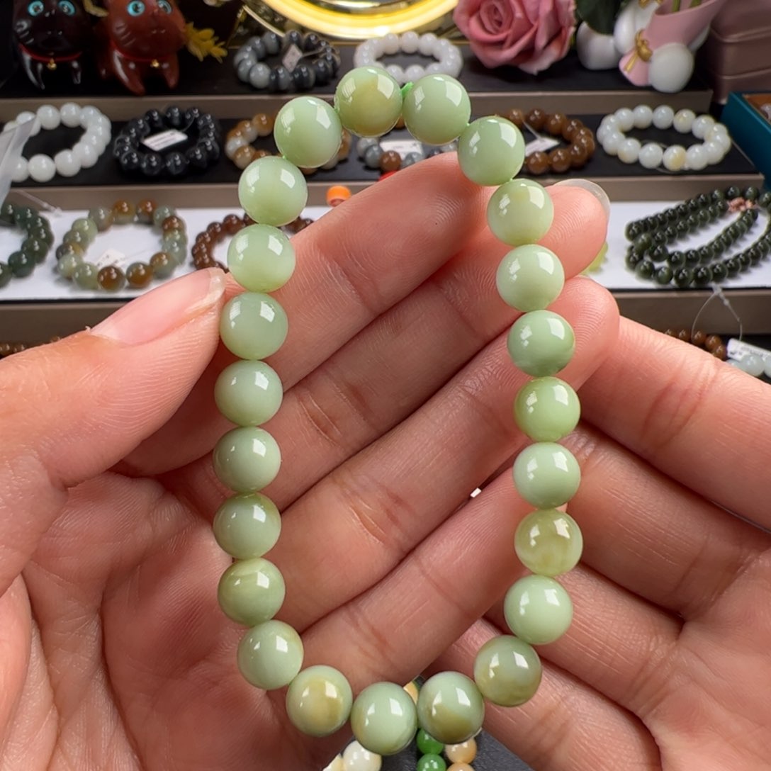 和田玉手链未镶嵌