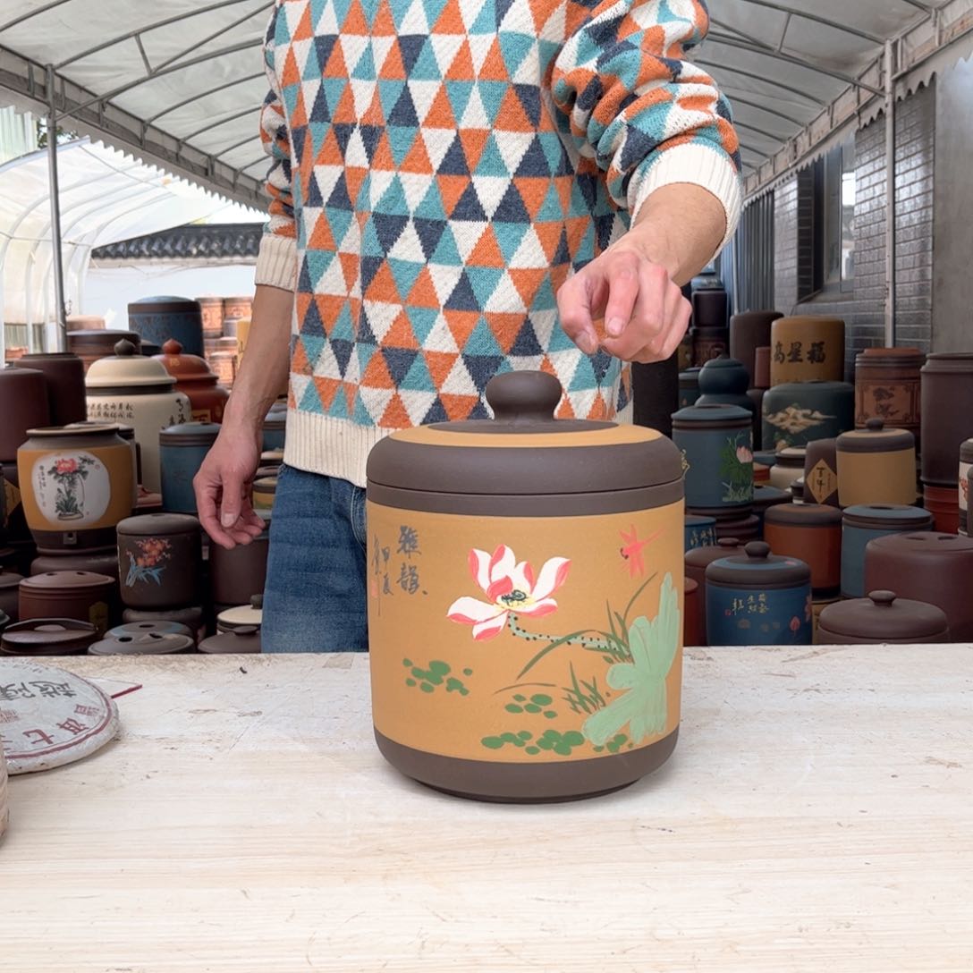 紫砂茶叶罐醒茶罐