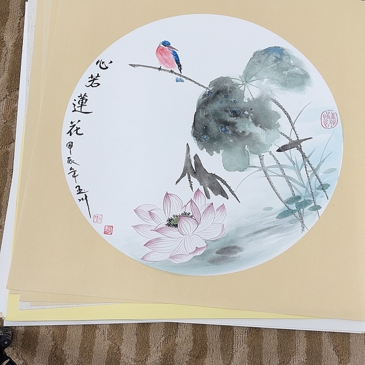 国画花鸟等多种鸟类的栖息环境50.50